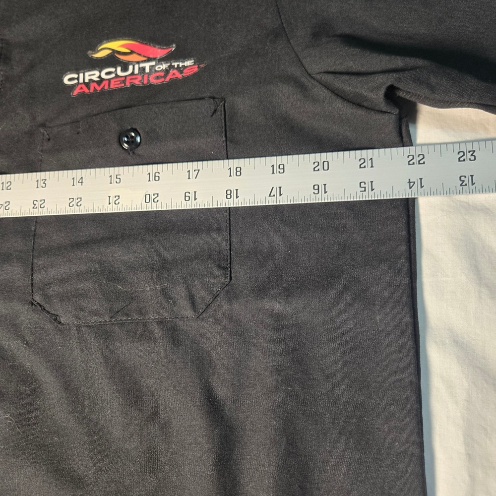CornerStone F1 2012 US Grand Prix Circuit of the Americas Work Shirt Black M - Picture 9 of 9